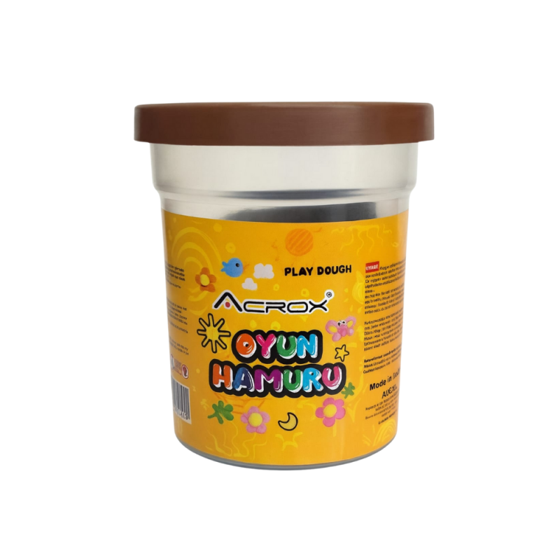 Acrox Tekli Oyun Hamuru Siyah 110 Gr - 1