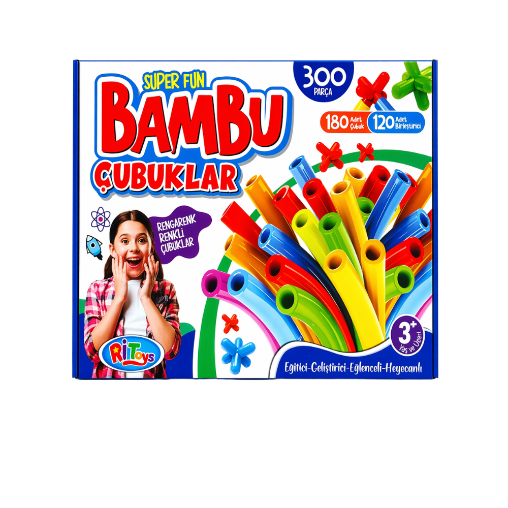 Bambu Çubuklar 300 Parça - 1