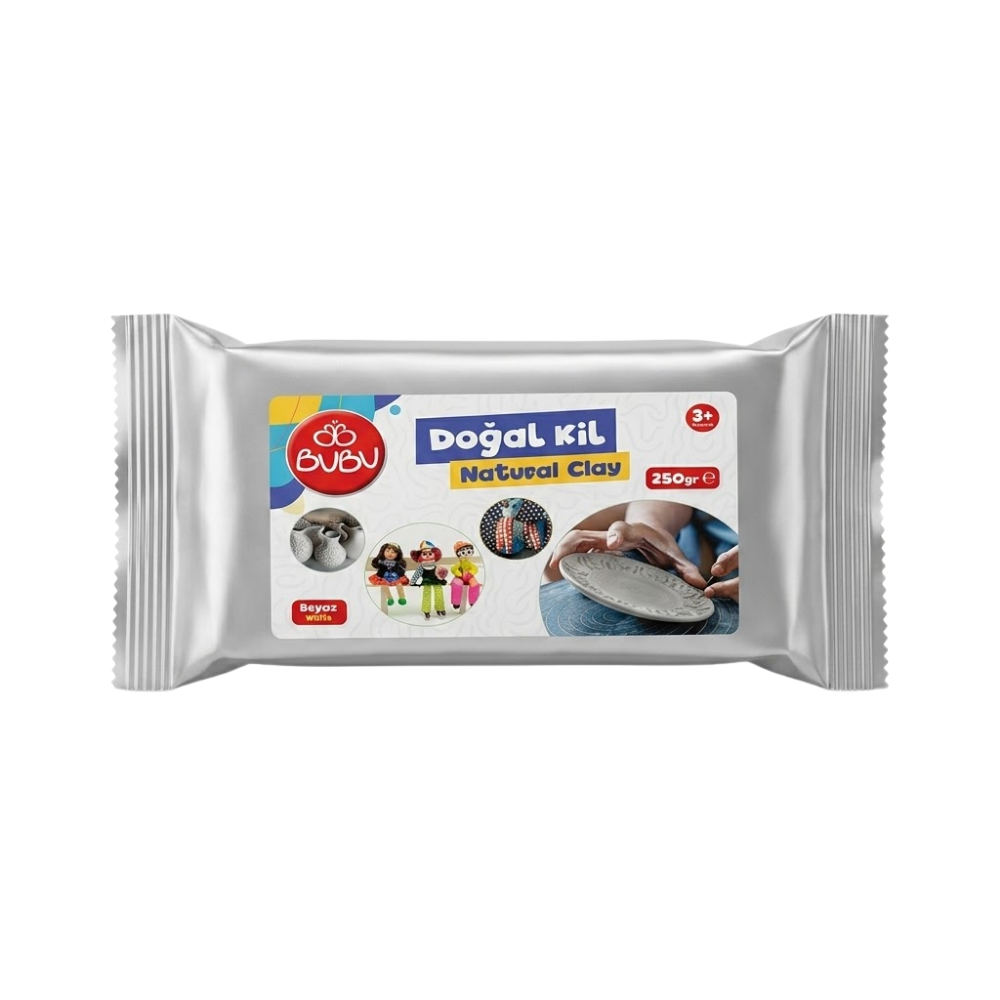 Bubu Seramik Kil Beyaz 250 Gr - 1