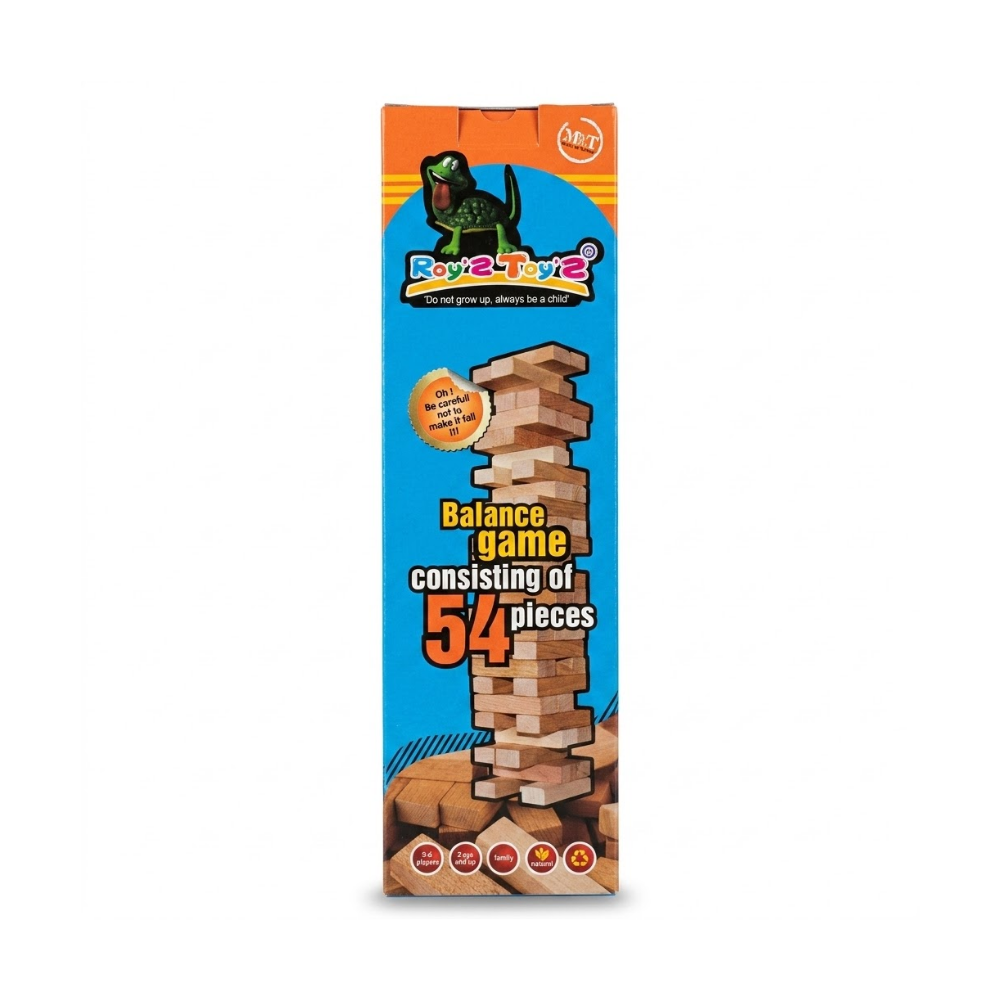Cenga Ahşap 54 Parça Denge Oyunu - 1