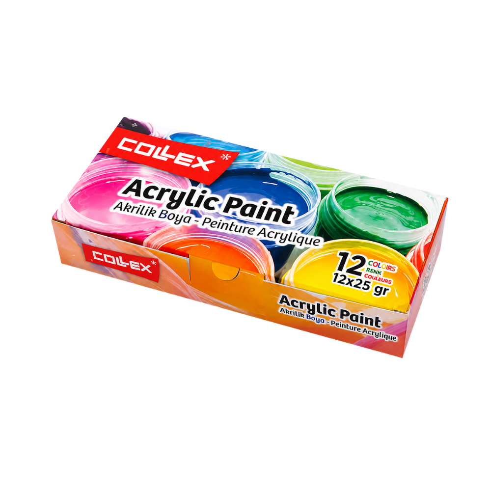 Collex 12 Renk 25 Gr Akrilik Boya 6227 - 1