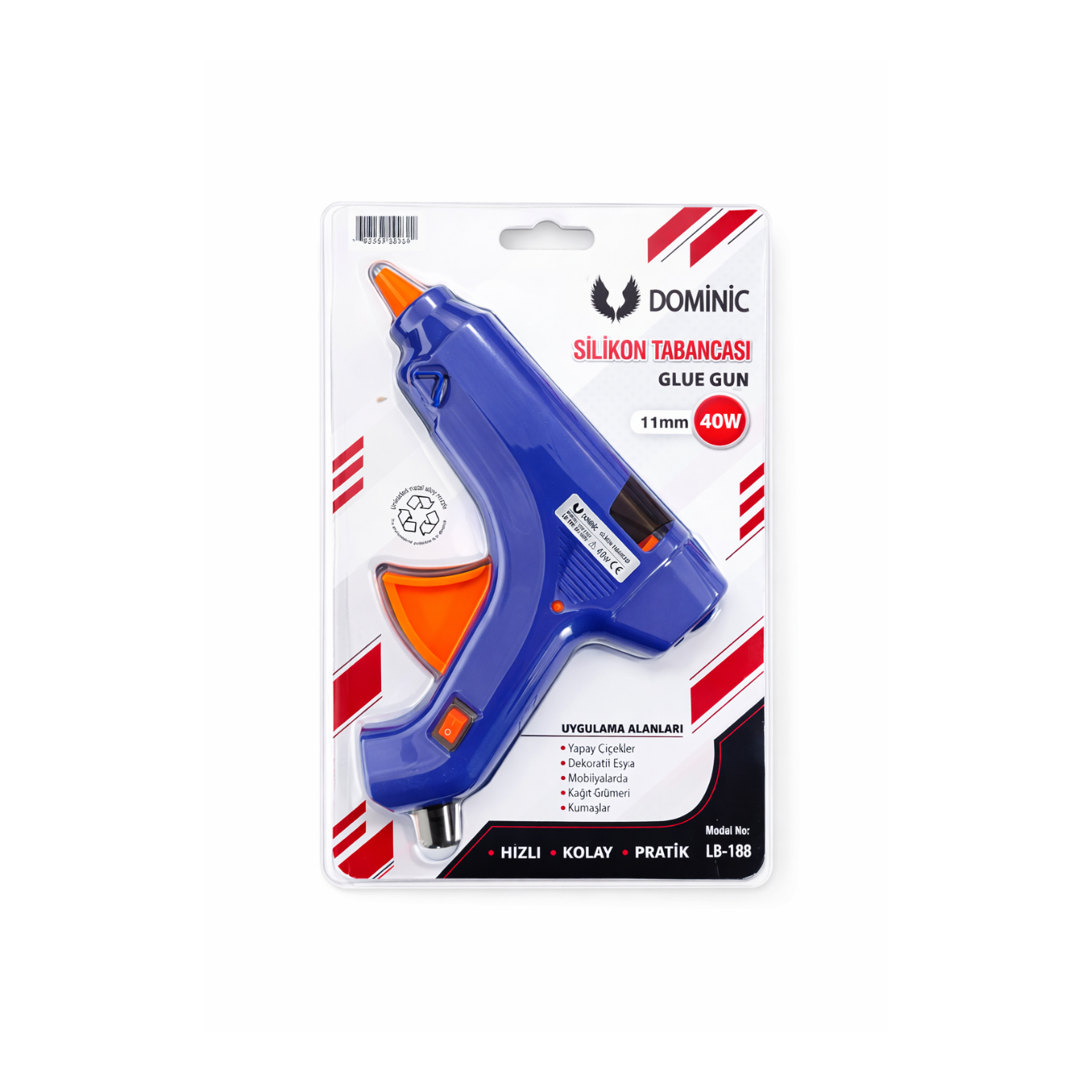 Dominic 40w Silikon Tabancası Büyük - 1