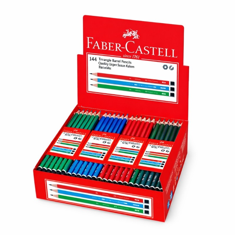 Faber Castel Mercanlı Kurşun Kalem 144 Lü - 1