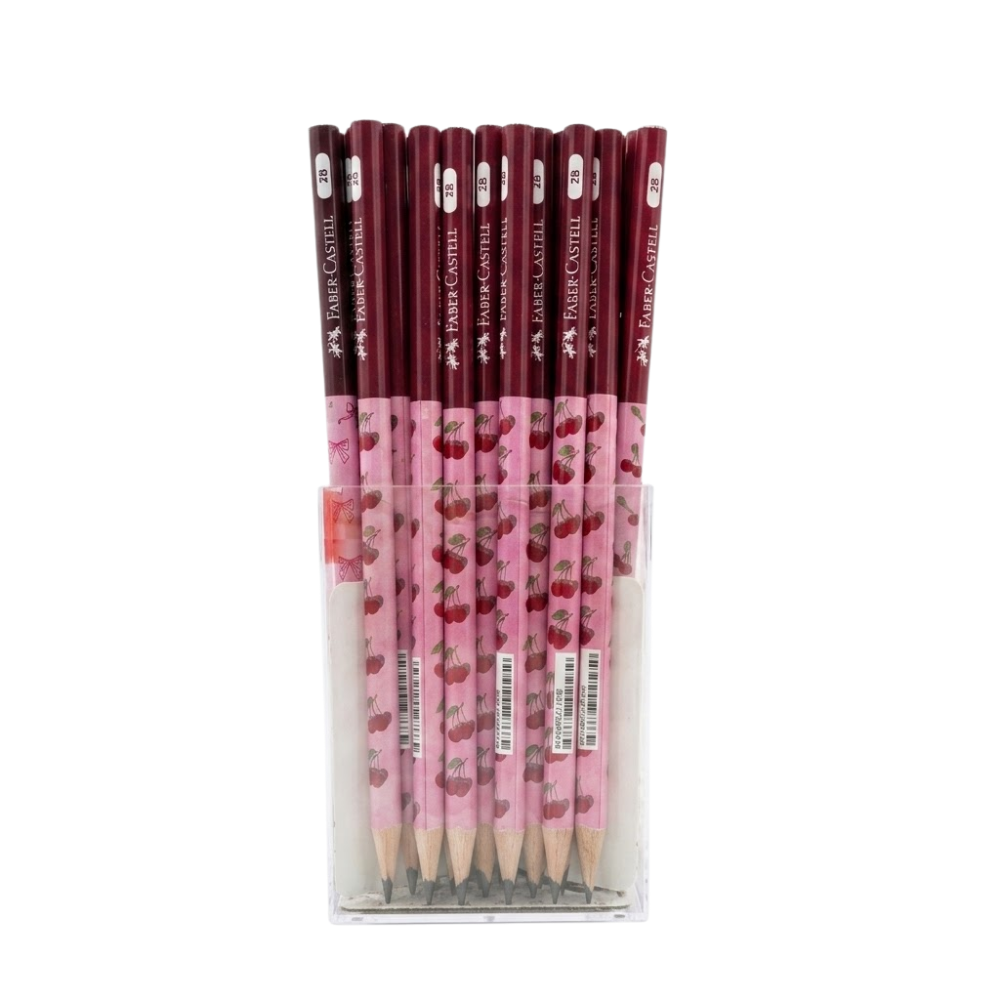 Faber Cherry Desenli Kurşun Kalem - 1