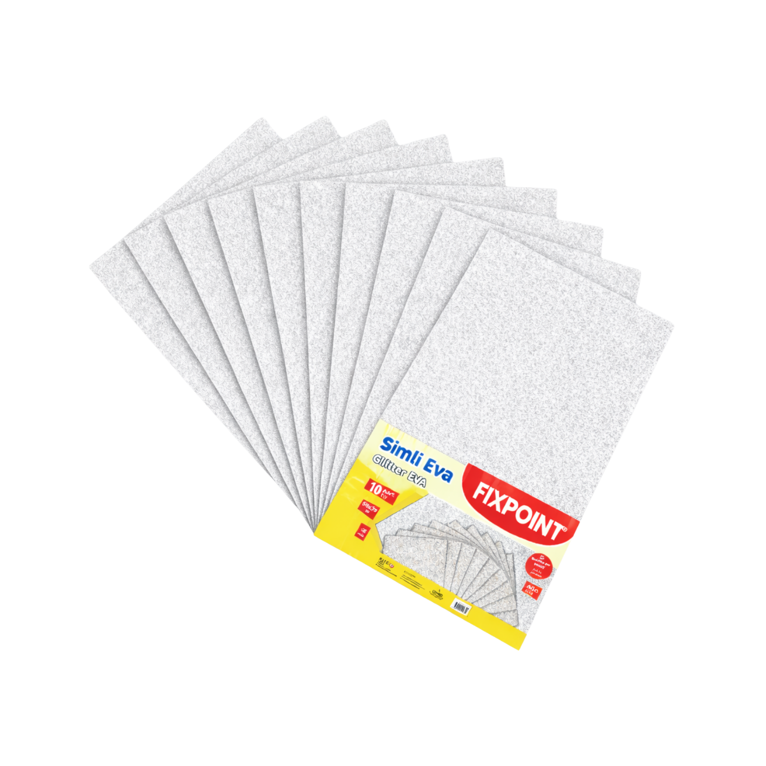 Fixpoint Eva Simli Beyaz 20x30cm 10 Adet P-5732 - 1