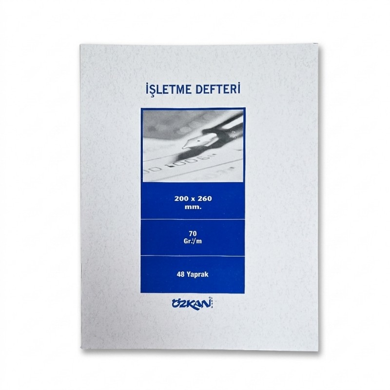 İşletme Defteri Numaralı 200x260 48 Yaprak - 1