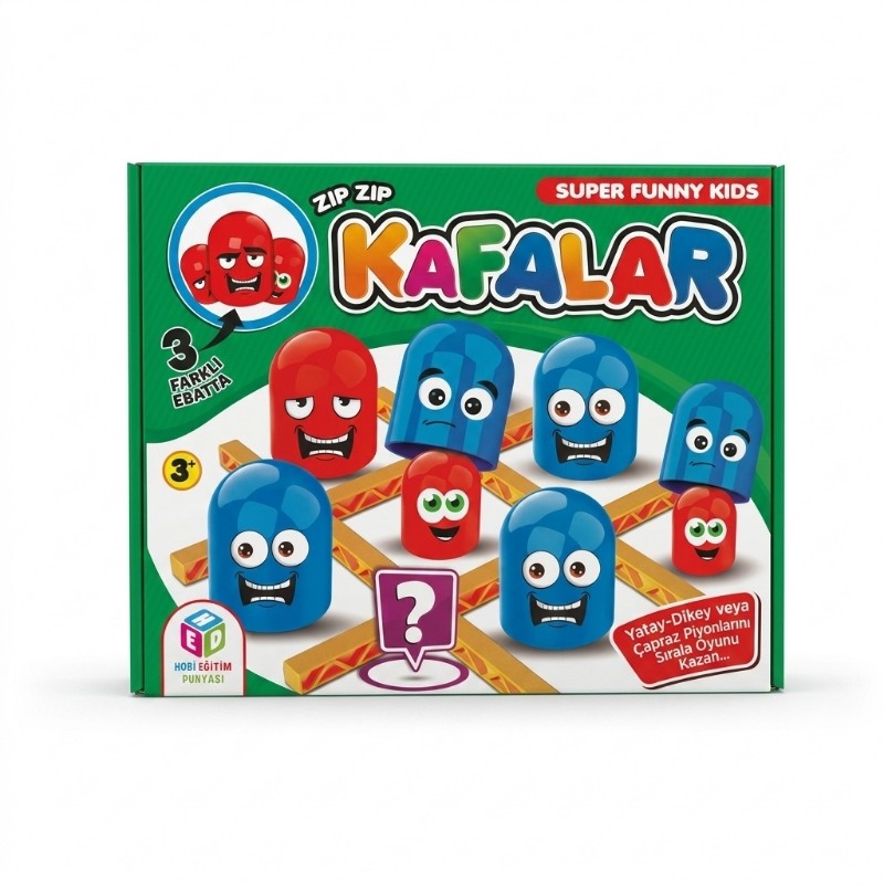 Kafalar Zip Zip Oyun 10x30 5 Tabaka 12 Li - 1