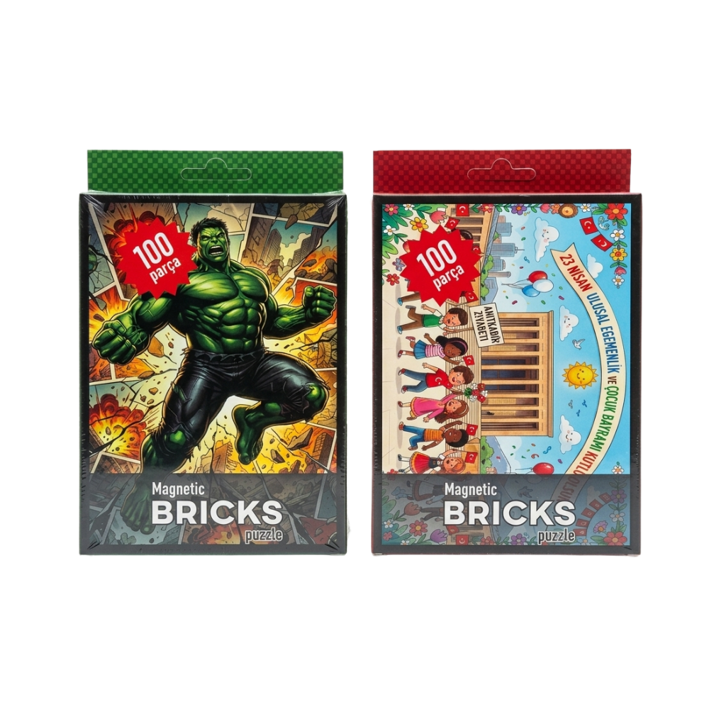 Manyetik Bricks Puzzle - 1