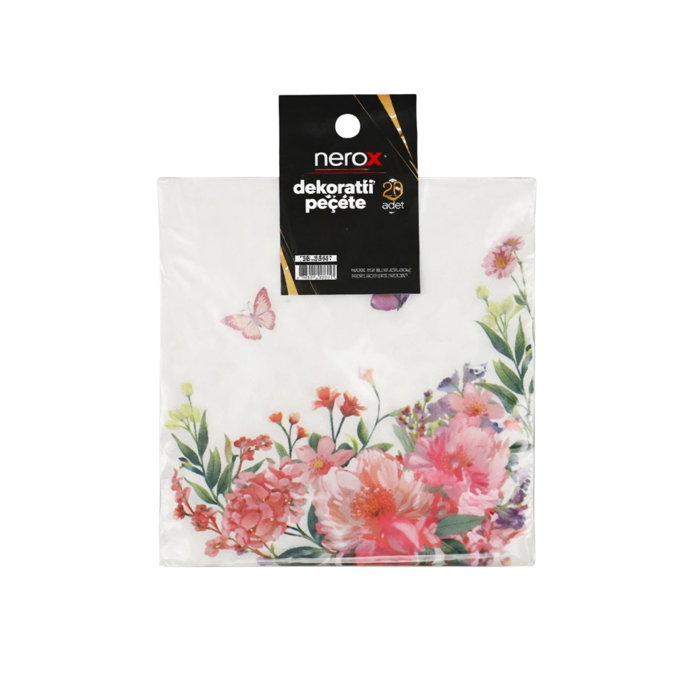 Nerox Dekoratif Peçete 33x33 Cm 10 Lu Nrx-4581 - 1