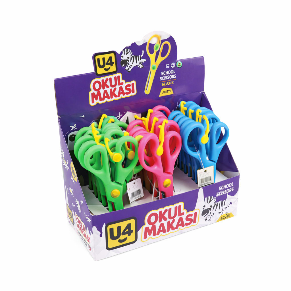 Okul Makası Korumalı U4 U4-210 - 1