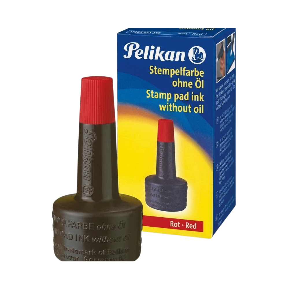 Pelikan Istampa Mürekkebi Kırmızı - 1