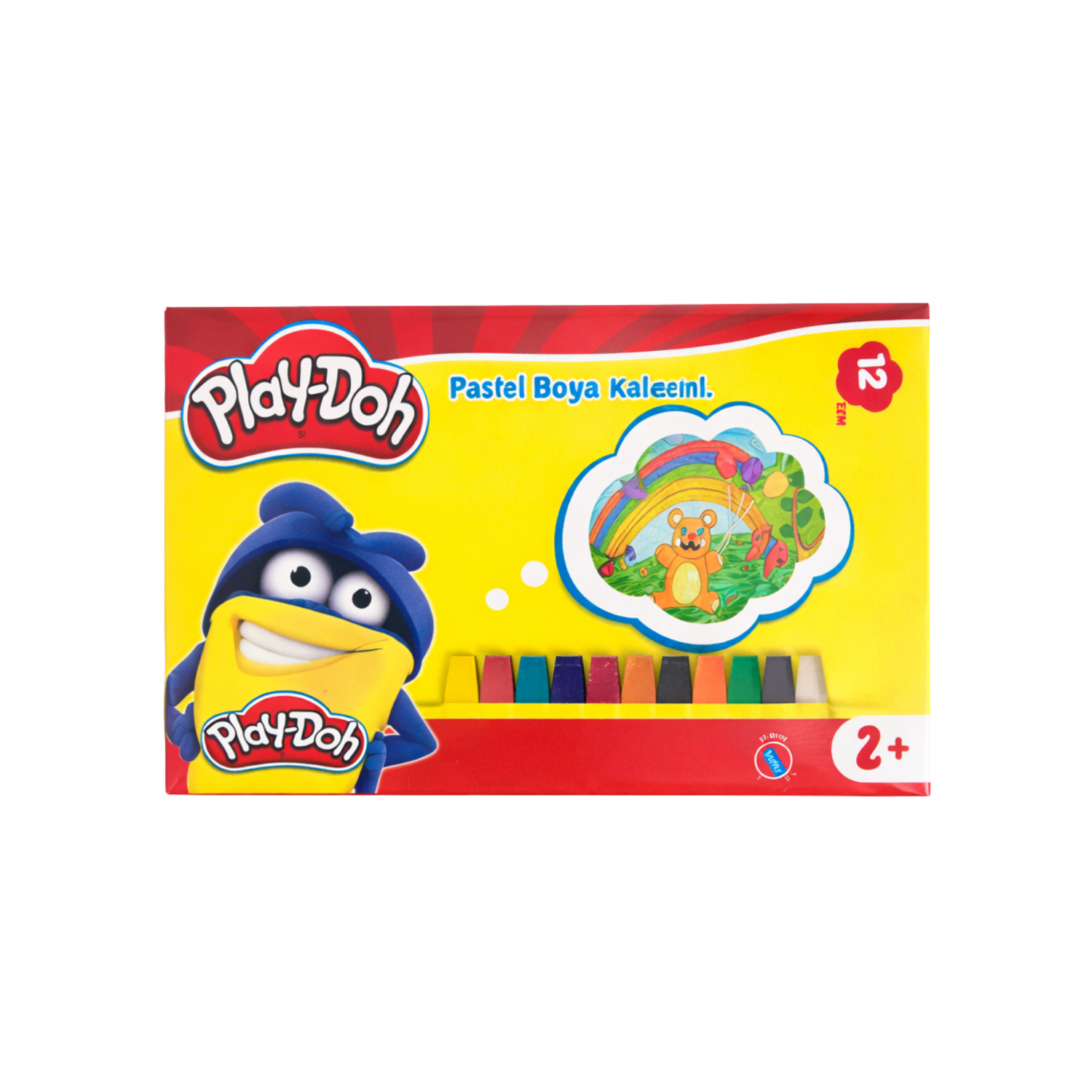 Playdoh Pastel Boya 12 Renk - 1