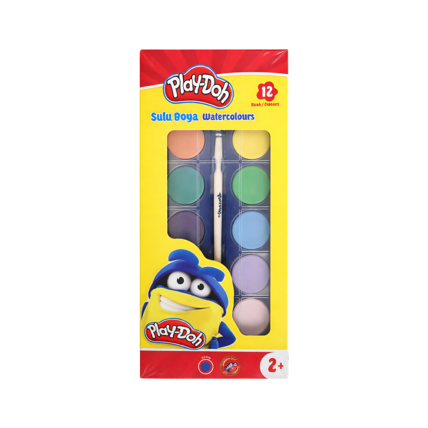 Playdoh Sulu Boya 12 Renk - 1
