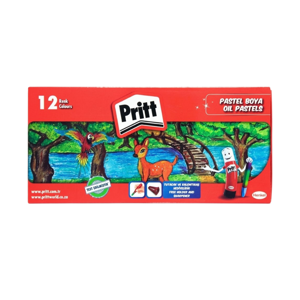 Pritt Pastel Boya 12 Renk - 1