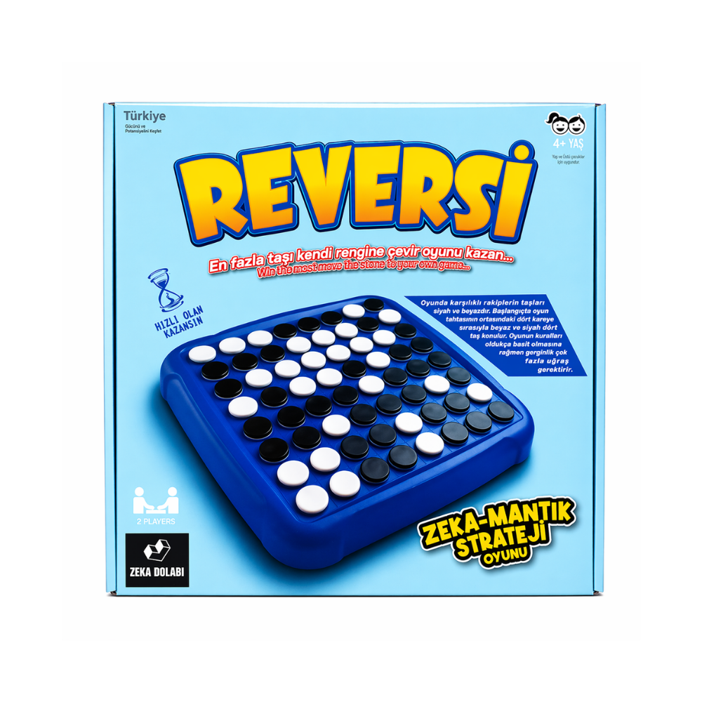 Reversi Zeka Mantk Strateji 10x30 5 Tabaka 12 Li - 1
