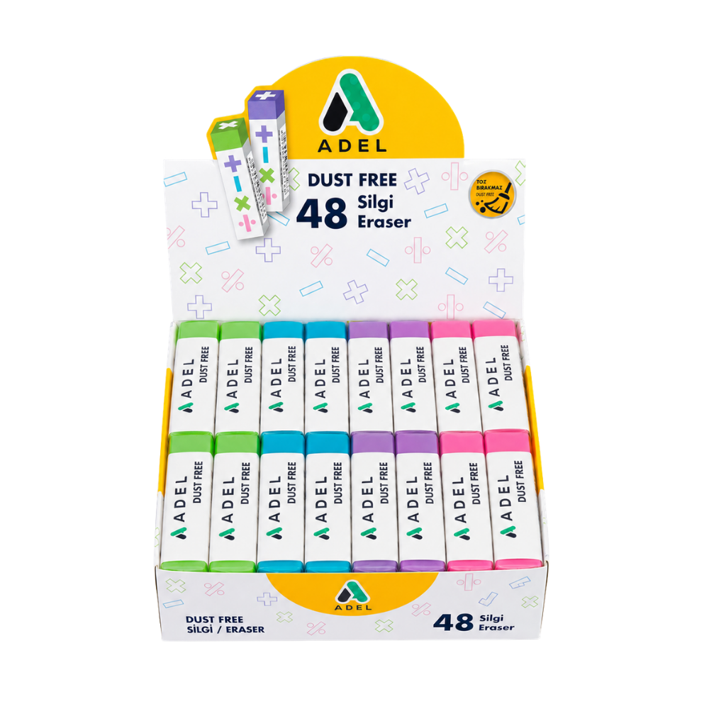 Toptan Adel Dust Free 48 Li Silgi - 1