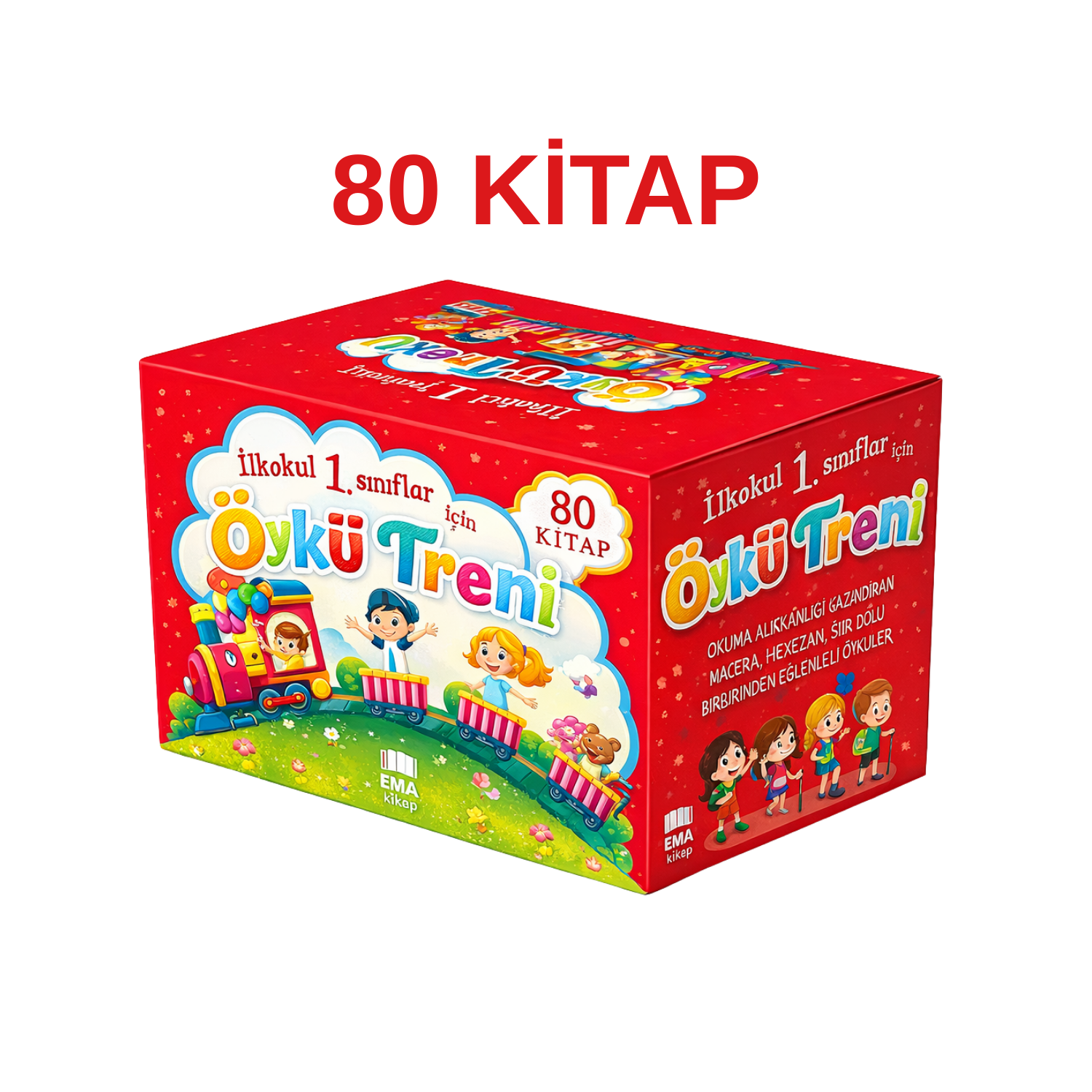 Toptan Ema Öykü Treni 1. Sinif 80 Kitap - 1
