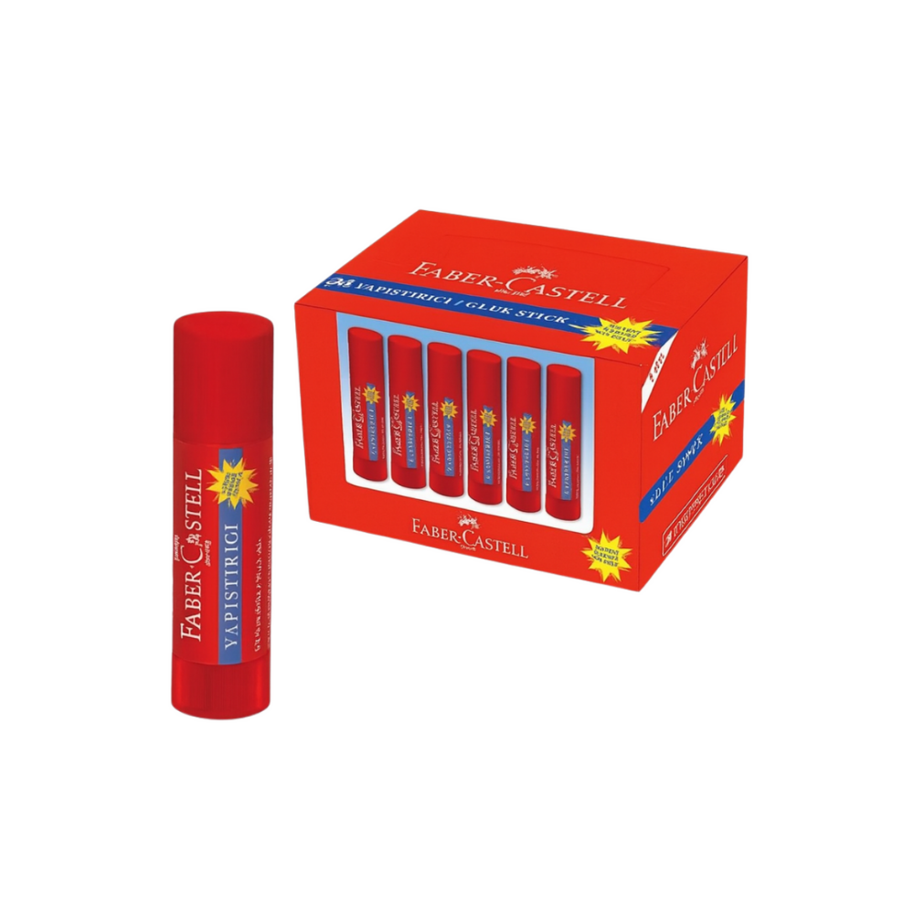 Toptan Faber Castell 10 Gr Stick Yapiştirici 24 Lü - 1