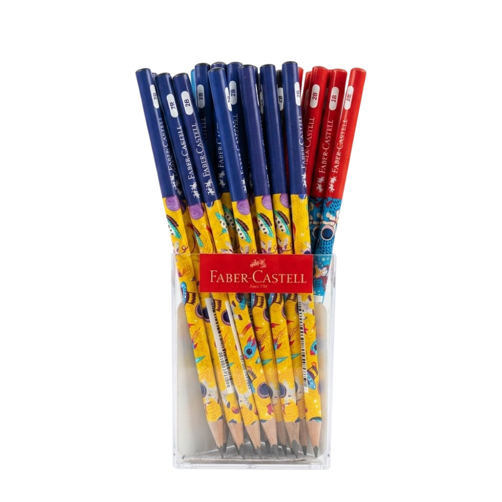 Toptan Faber Uzay Desenli Kurşun Kalem 72 Li 72 Li - 1