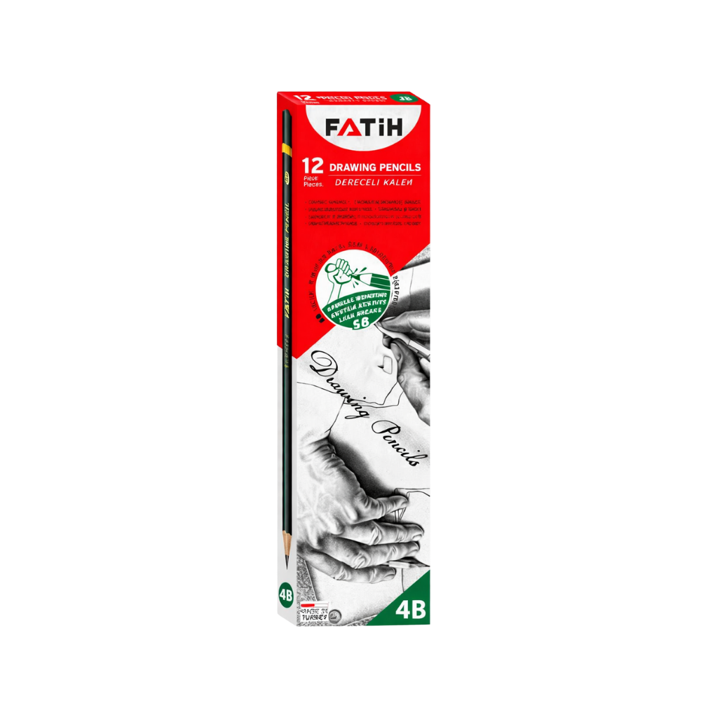 Toptan Fatih 4b Dereceli Kalem 12 Li 12 Li - 1