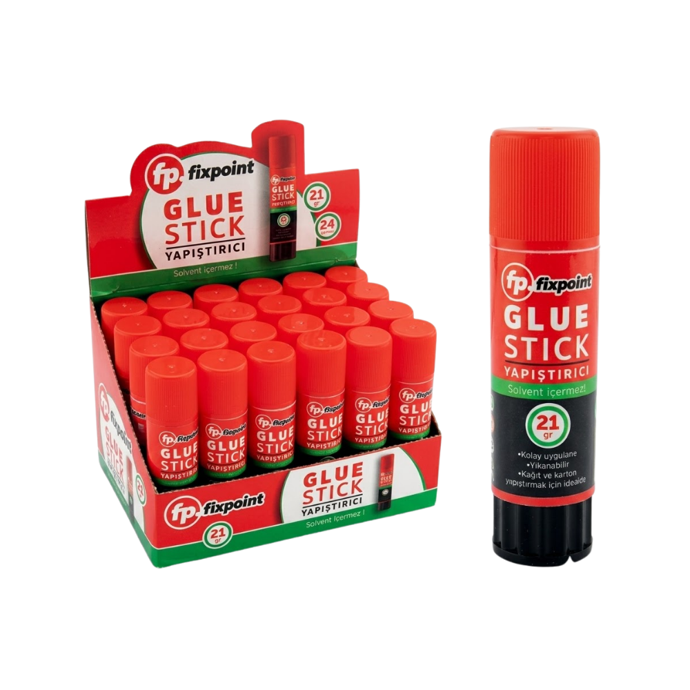 Toptan Fixpoint 21 Gr Stick Yapiştirici 24 Lü P-0650 - 1