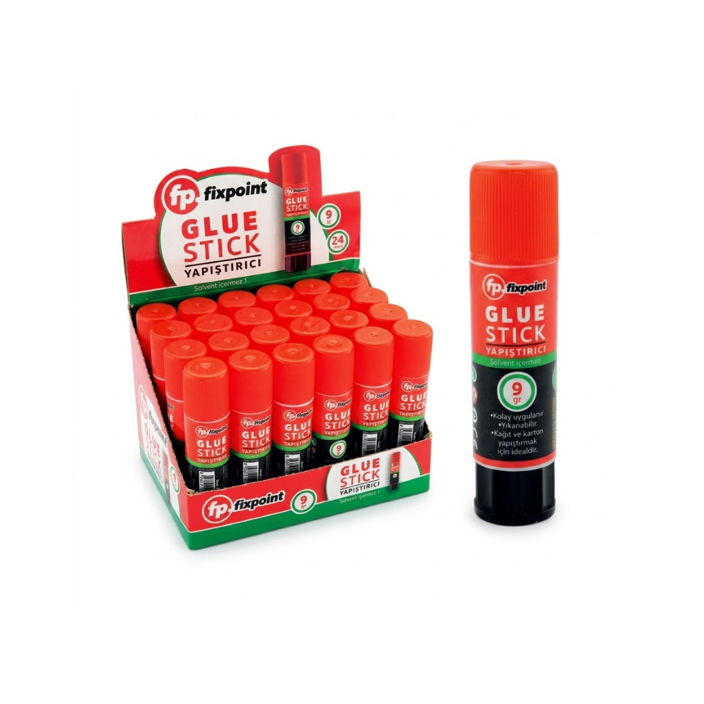Toptan Fixpoint 9 Gr Stick Yapiştirici 24 Lü P-0636 - 1