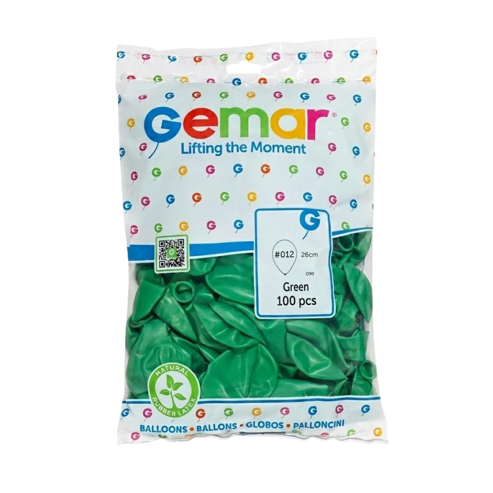 Toptan Gemar Yeşil Balon 012 100 Lü - 1
