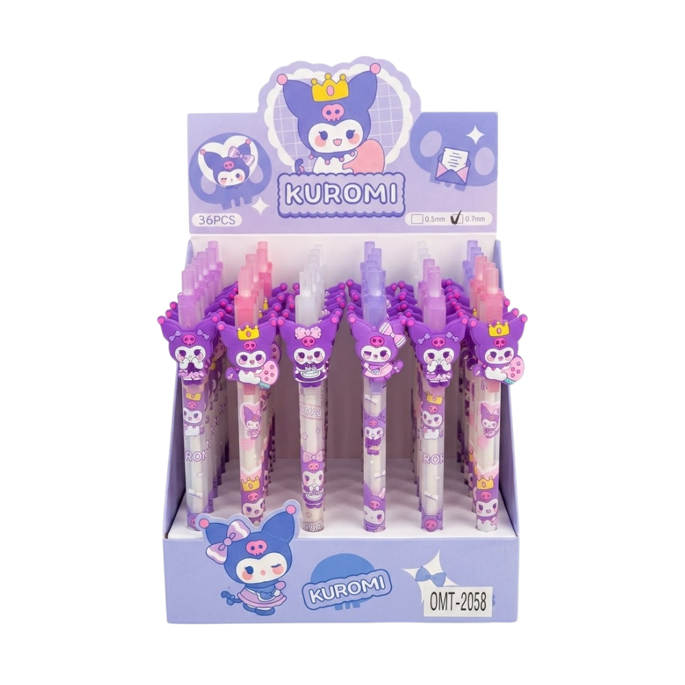 Toptan Kuromi Versatil Kalem 36 Li Omt-2058 - 1