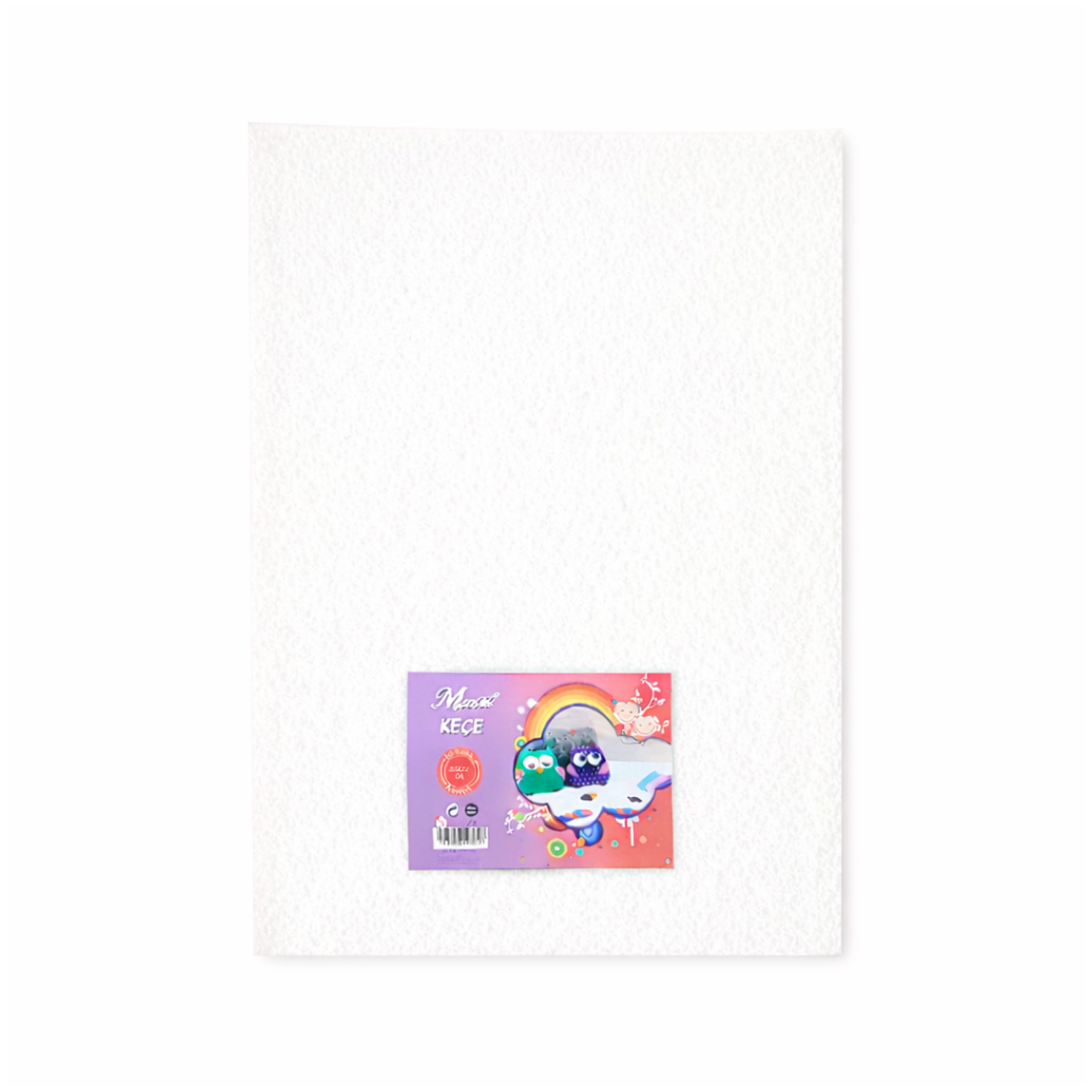 Toptan Masis Beyaz Keçe 10 Renk 50x70 - 1