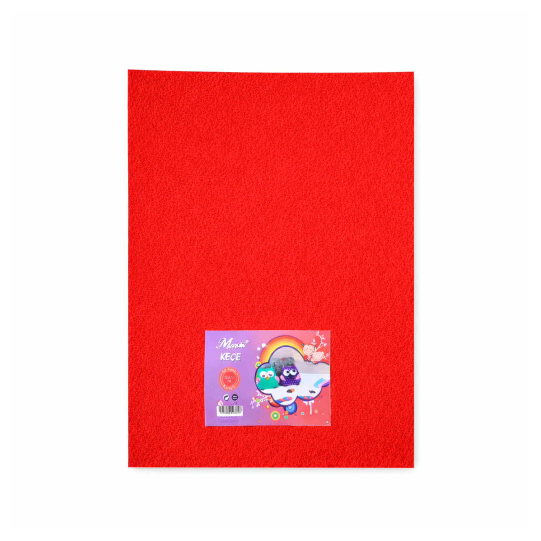 Toptan Masis Kırmızı Keçe 10 Renk 50x70 - 1