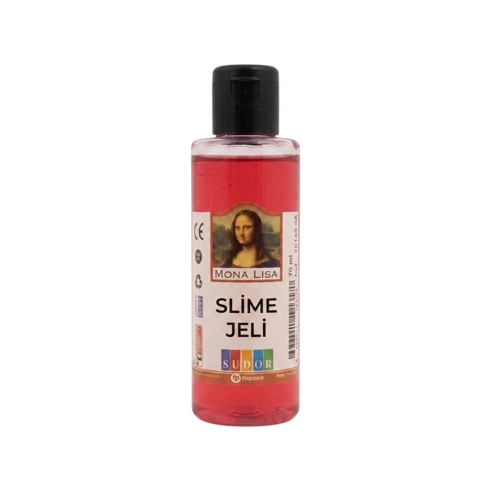 Toptan Mona Lisa Kırmızı Slime Jeli 12 Adet - 1