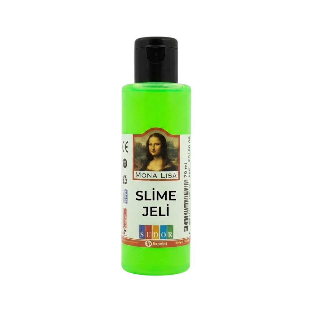 Toptan Mona Lisa Neon Yeşil Slime Jeli 12 Adet - 1