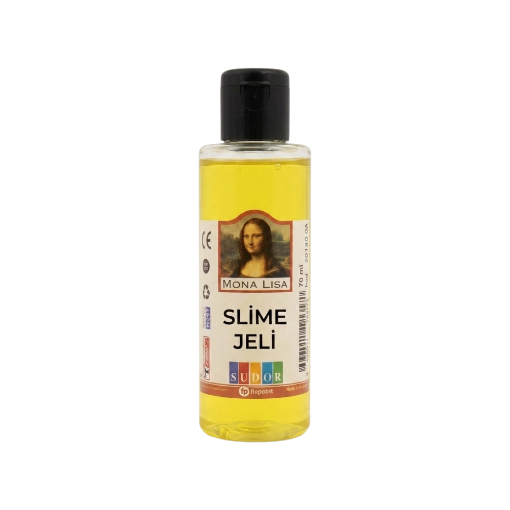Toptan Mona Lisa Sarı Slime Jeli 12 Adet - 1