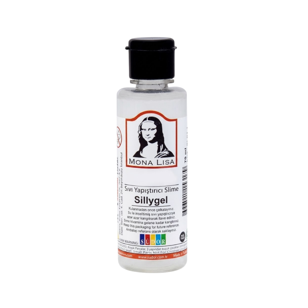 Toptan Mona Lisa Şeffaf Slime Jeli 12 Li 12 Li - 1