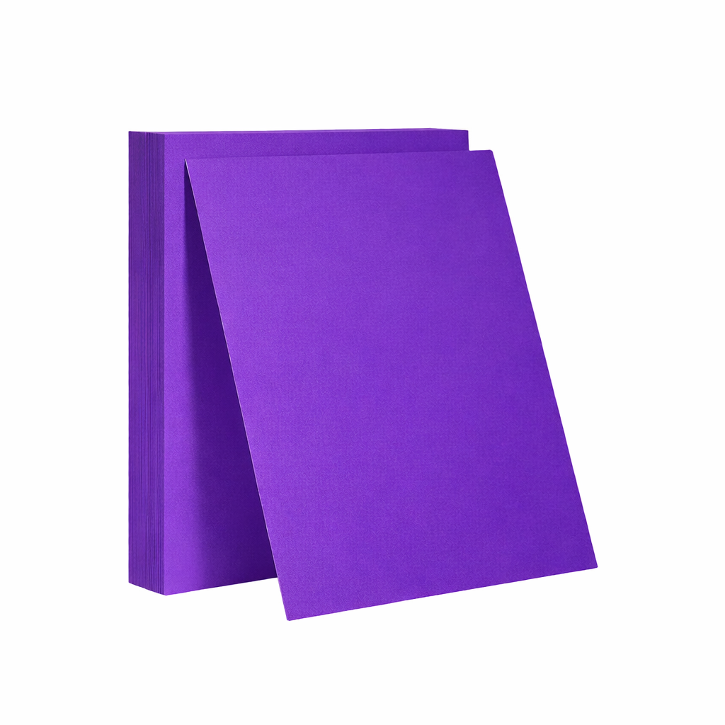 Toptan Renkli Mukavva Mor 35x50 Cm 36 Adet - 1