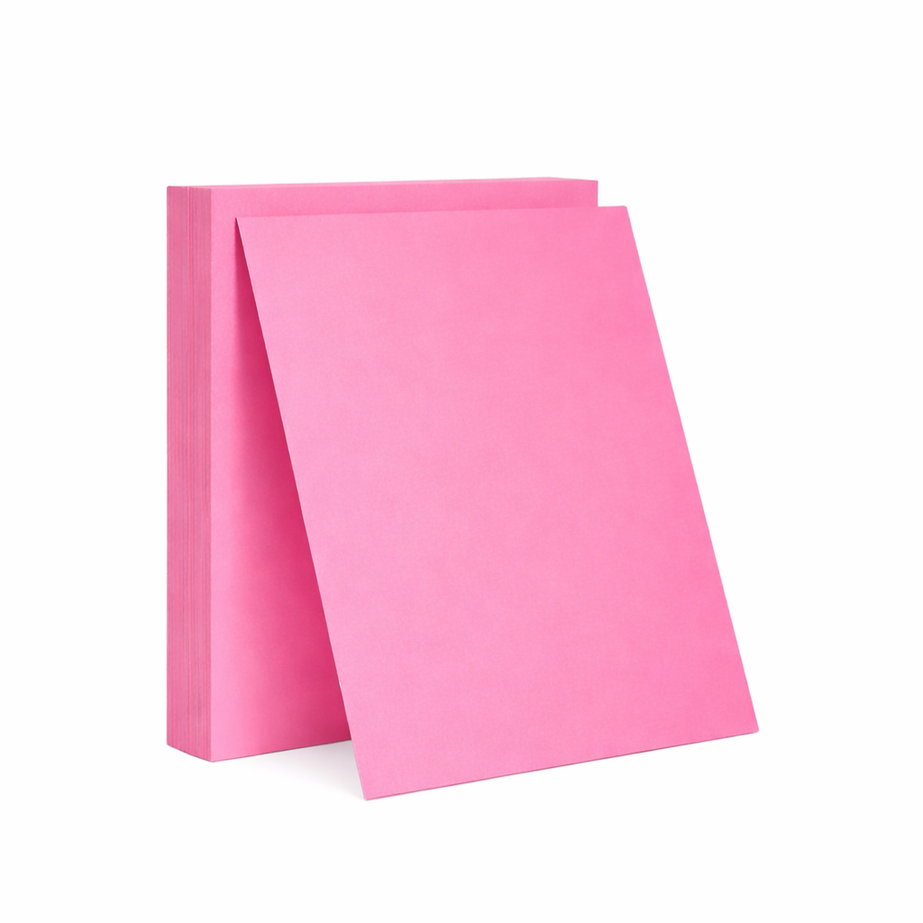 Toptan Renkli Mukavva Pembe 50x70 Cm 18 Adet - 1